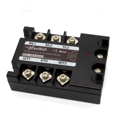 Testermeter-High Performance SSR MS-3AA4840 40amp AC 3 Phase Relays Subminiature Size with High Power Contact Load