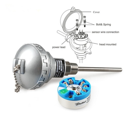 Testermeter-TT-210-Universal Input Thermocouple k j s E RTD PT100 Input 4-20mA Output Smart Temperature Transmitter