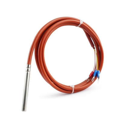 Testermeter-High Quality K J PT100 Thermocouple Silicon Cable Industrial Temperature Sensor