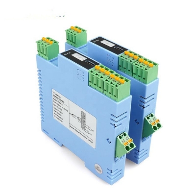 Testermeter-TT-601 Industrial Temperature Transmitter 4-20mA Din Rail 1 Input 2 Output ABS Plastic Customized OEM ODM Support