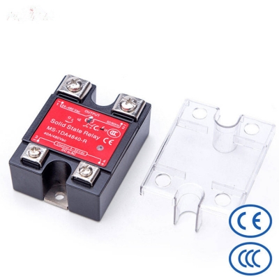 Testermeter-NA021-Crydom Single Phase Solid State Relay SSR 40DA Miniature Zero-Crossing Switch PVC Protection Cover Low Power General Purpose 5V
