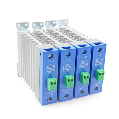 Testermeter-MDS-1DA4860-Ultra-Thin 25A Single-Phase SSR Relay with Built-In Heat Sink Miniature Size Sealed Protect Feature for Rail Mount Applications